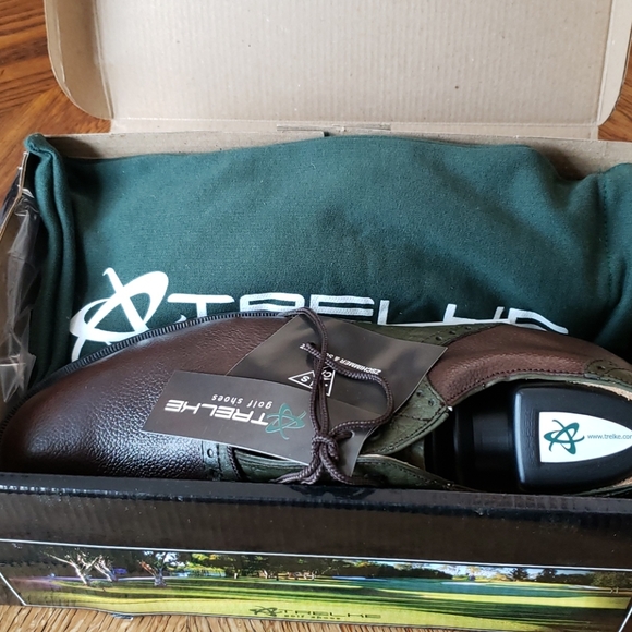 Premium Leather Trelke Waterproof Durable Golf Shoes - Picture 4 of 12